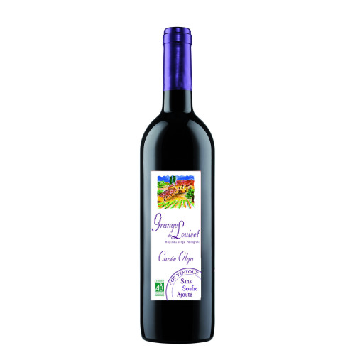 AOP VENTOUX 2021 sans so² ajoutés - Cuvée Olga Dne Grange Louiset