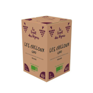 BIB 5L - LES CAILLOUX ROUGE - IGP GARD - Le Fruit des Vignes