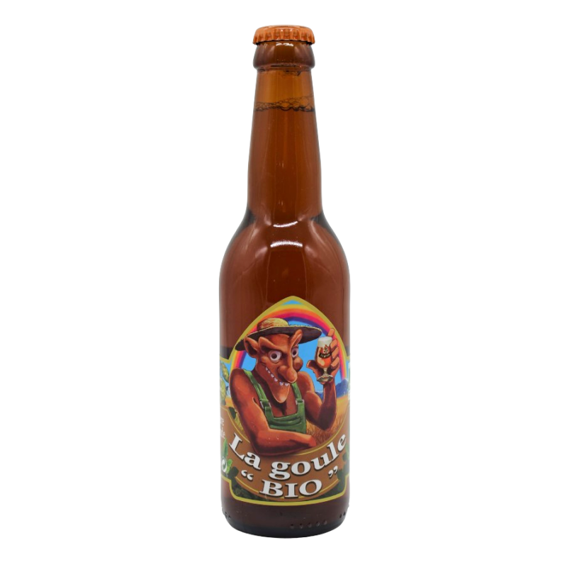 LA GOULE - Bière Blonde - 33cl LA GOULE - Bière Blonde - 33cl