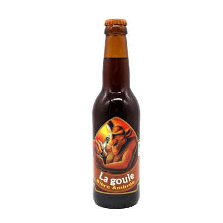 LA GOULE - Bière Ambrée - 33cl