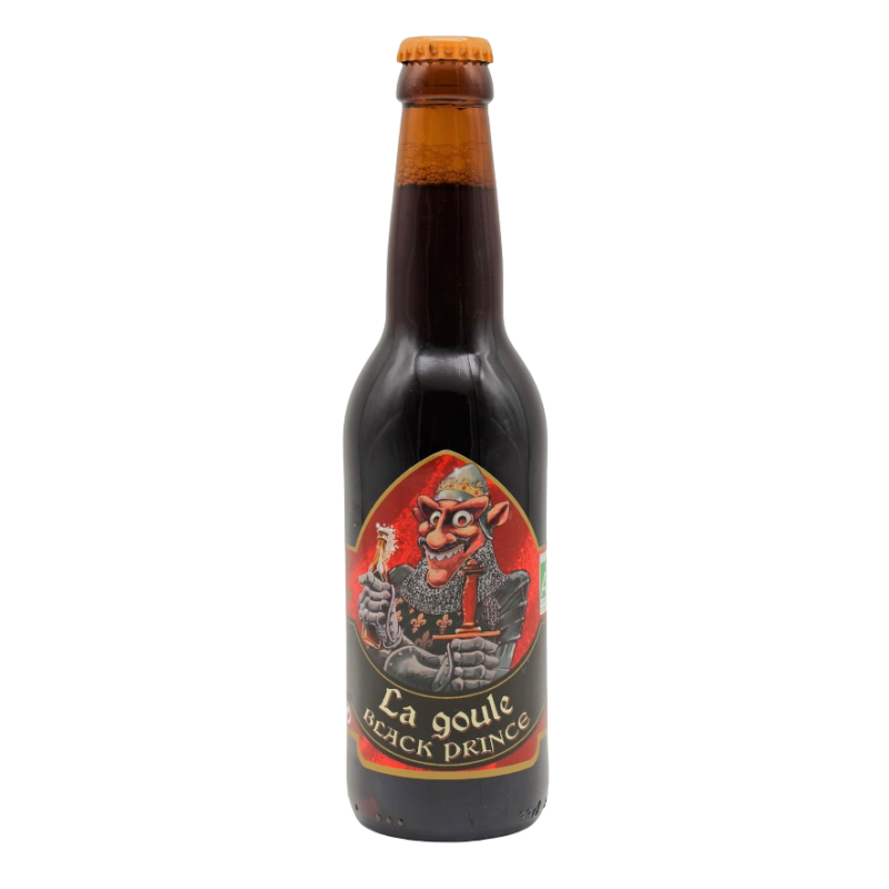 LA GOULE BLACK PRINCE - Bière Brune - 33cl