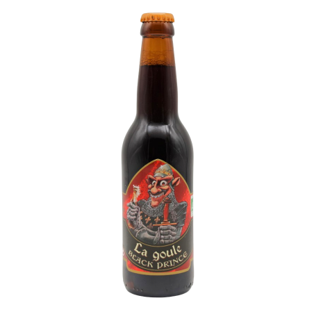 LA GOULE BLACK PRINCE - Bière Brune - 33cl