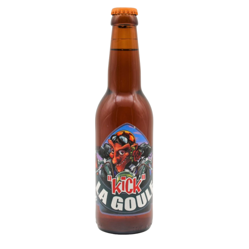 LA GOULE KICK - Bière Blonde - 33cl