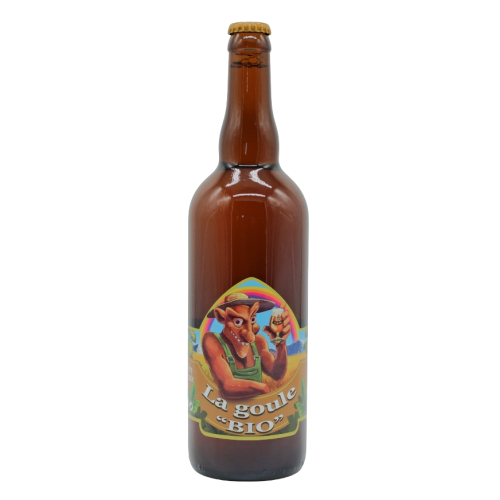 LA GOULE - Bière Blonde - 75cl