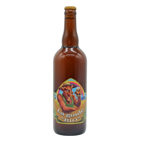 LA GOULE - Bière Blonde - 75cl