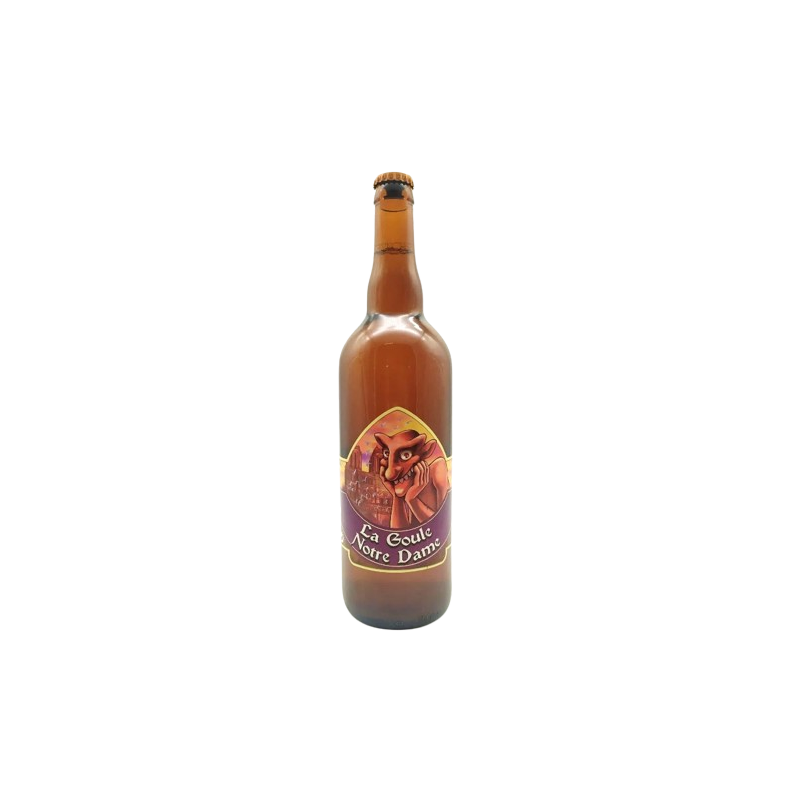 LA GOULE NOTRE DAME - Bière Blanche - 75cl
