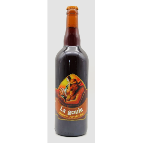 LA GOULE - Bière Ambrée - 75cl