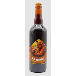 LA GOULE - Bière Ambrée - 75cl