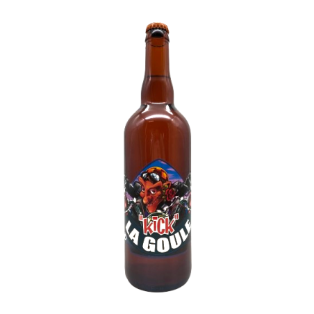 LA GOULE KICK - Bière Blonde - 75cl