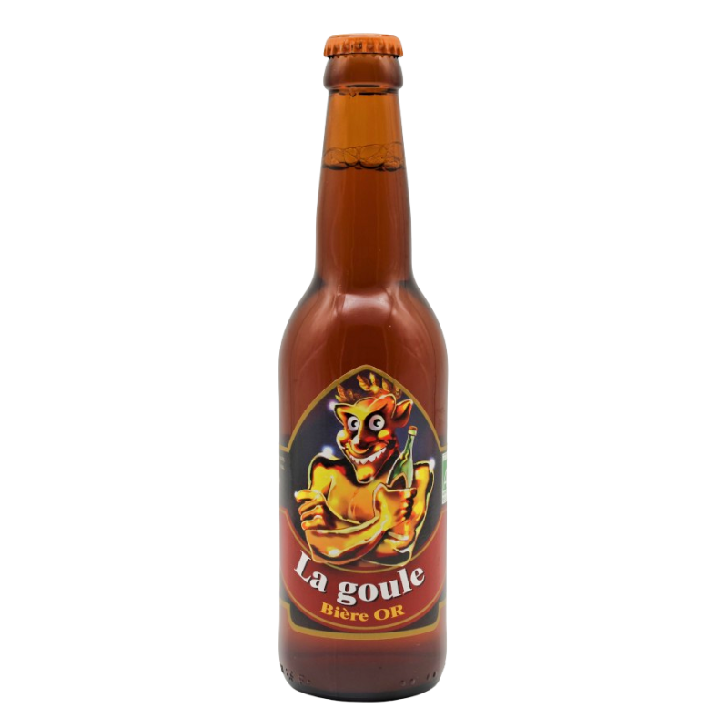 LA GOULE OR - Bière Blonde - 33cl
