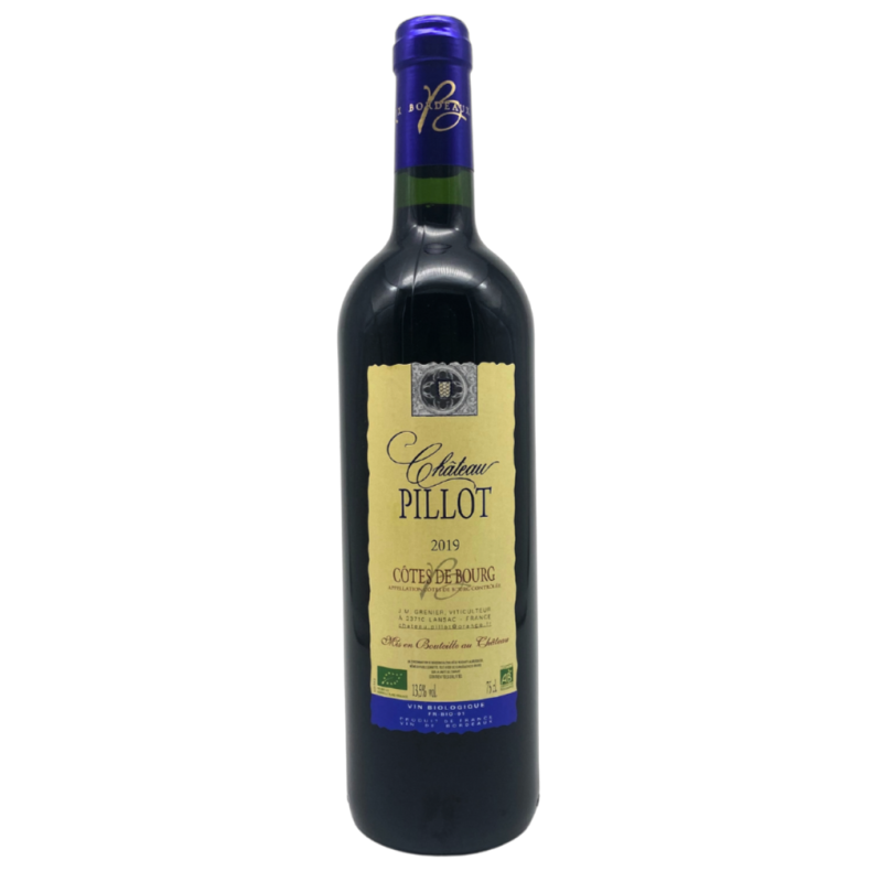 AOP COTES DE BOURG 2020 - Château Pillot