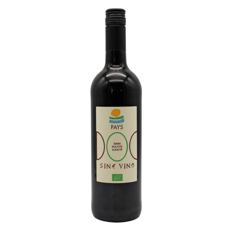IGP PAYS D'OC - SINE VINO ss sulfites ajoutés IGP PAYS D'OC - SINE VINO ss sulfites ajoutés