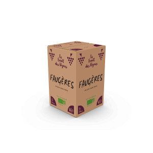 BIB 5L - AOP FAUGERES - Rouge - Le Fruit des Vignes