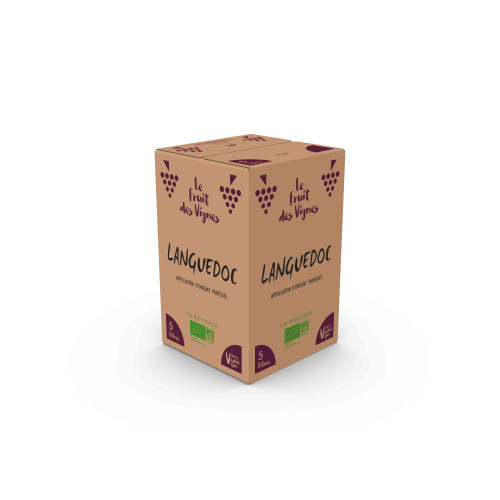 BIB 5L - AOP LANGUEDOC - Le Fruit des Vignes