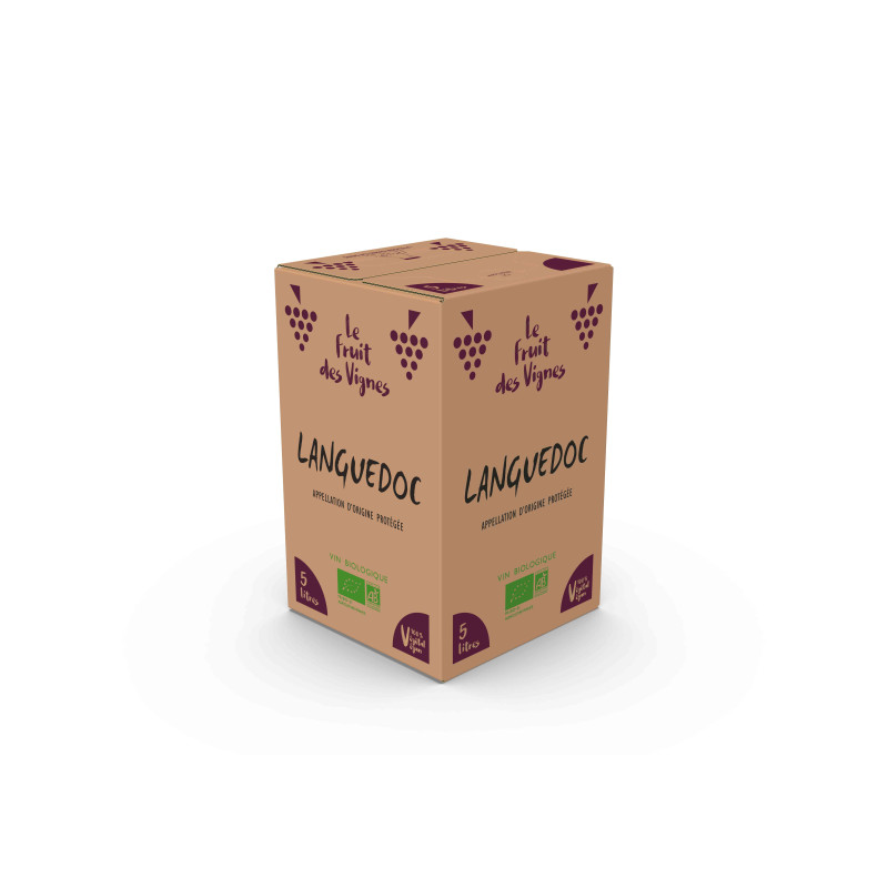 BIB 5L - AOP LANGUEDOC - Le Fruit des Vignes