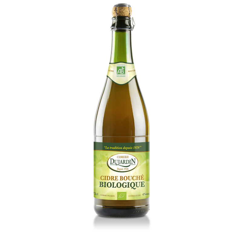CIDRE BIO BOUCHE IGP NORMANDIE - Cidrerie Dujardin