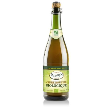 CIDRE BIO BOUCHE IGP NORMANDIE - Cidrerie Dujardin