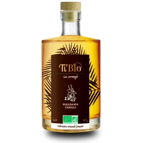 TI'BIO NOIX DE MACADAMIA VANILLE - Rhum arrangé