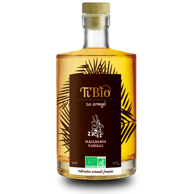 TI'BIO NOIX DE MACADAMIA VANILLE - Rhum arrangé