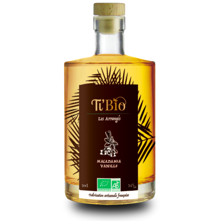 TI'BIO NOIX DE MACADAMIA VANILLE - Rhum arrangé