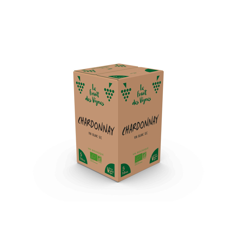 BIB 5L - CHARDONNAY - Le Fruit des Vignes