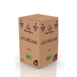 BIB 10L - LES GRANDS CAILLOUX - Rouge