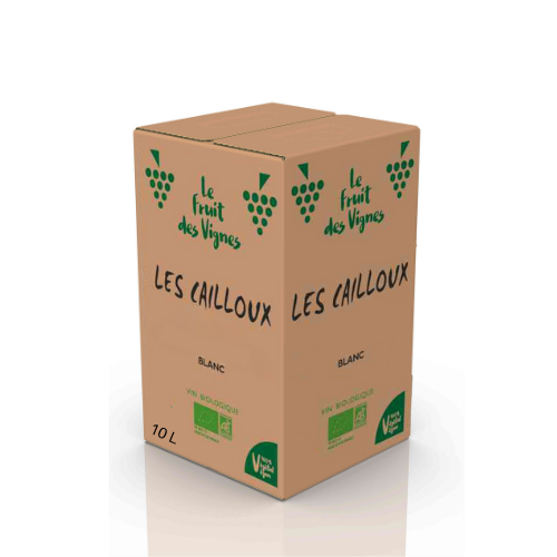 BIB 10L - LES GRANDS CAILLOUX - Blanc