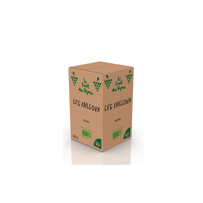 BIB 10L - LES GRANDS CAILLOUX - Blanc