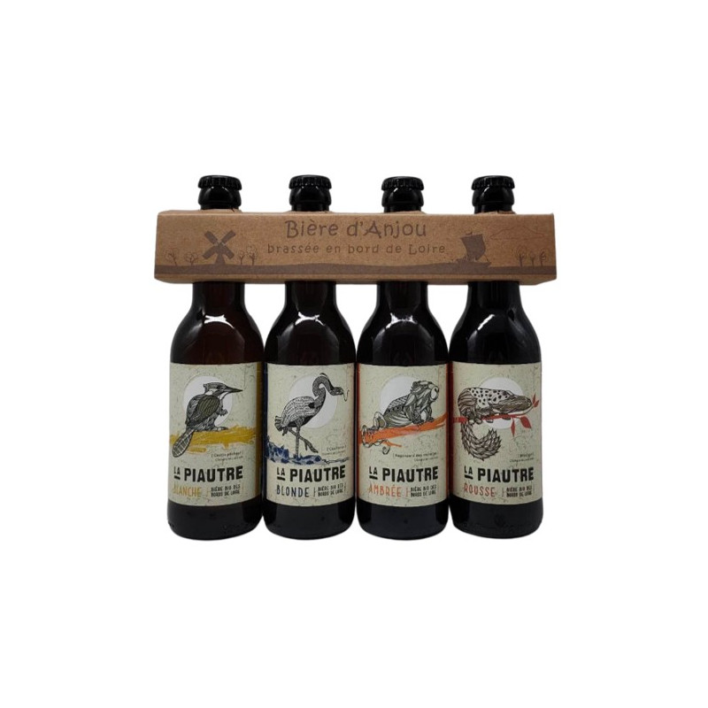 PACK 4 PIAUTRE MIXEE - Bière d'Anjou