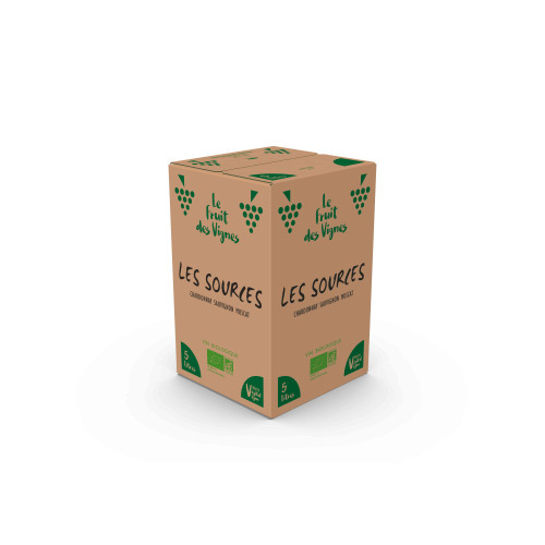 BIB 5L - LES SOURCES BLANC - Le Fruit des Vignes