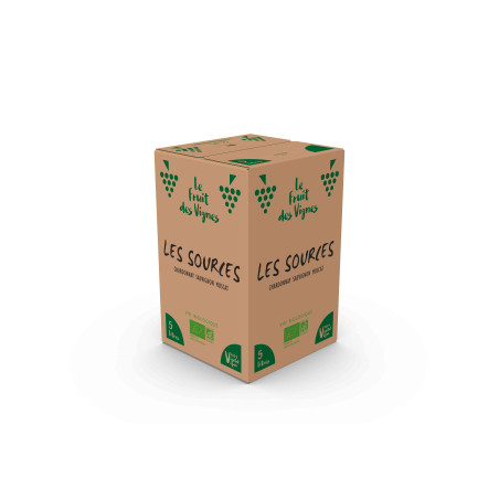 BIB 5L - LES SOURCES BLANC - Le Fruit des Vignes