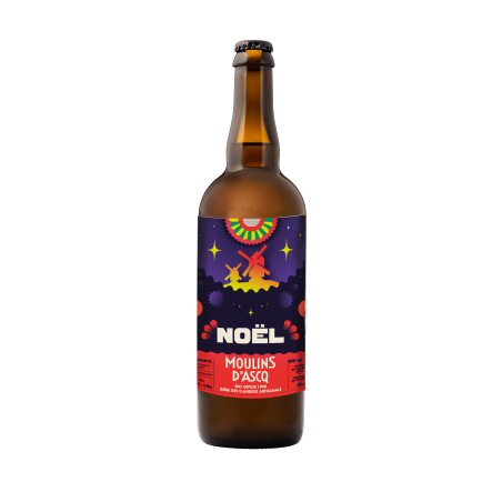 MOULINS D'ASCQ - Bière de Noël - 75cl
