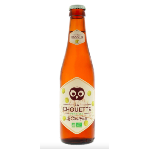 CIDRE DEMI SEC - La Chouette Cocorico & Co