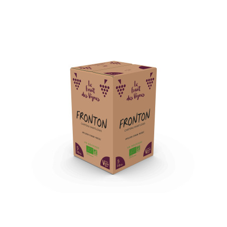 BIB 5L - AOP FRONTON - Le Fruit des Vignes