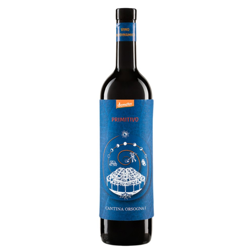 TERRE DI CHIETI IGP 2022 - PRIMITIVO Cantina Orsogna ITALIE TERRE DI CHIETI IGP 2022 - PRIMITIVO Cantina Orsogna ITALIE