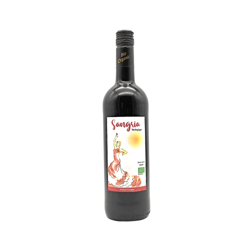 SANGRIA FLAMENCO BIOLOGIQUE ROUGE FAMILLE DELGADO 8% 75CL
