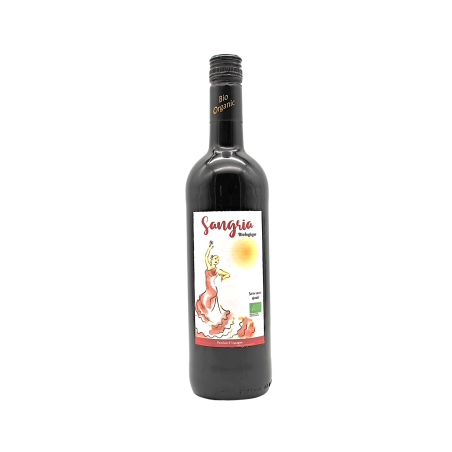 SANGRIA FLAMENCO BIOLOGIQUE ROUGE FAMILLE DELGADO 8% 75CL