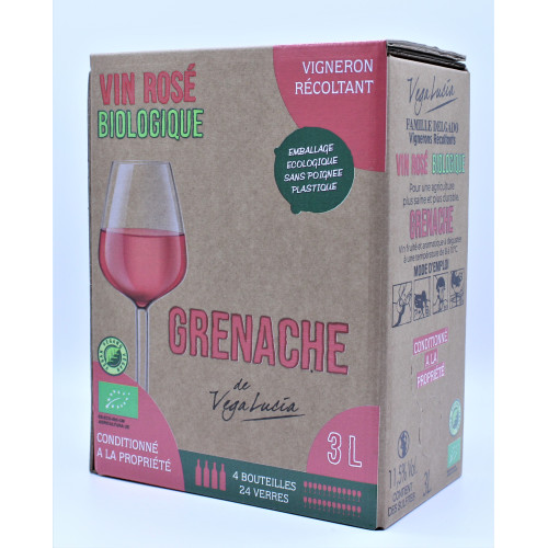 BIB 3L - GRENACHE VEGA LUCIA ROSE - Famille Delgado