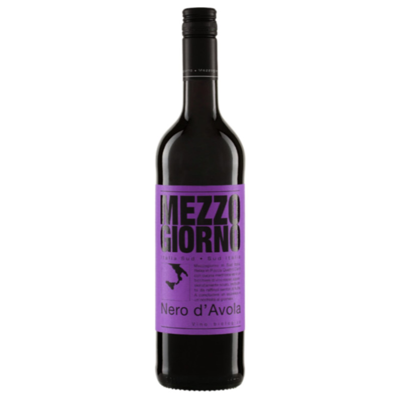 NERO D'AVOLA SICILIA DOC 2021 - MEZZOGIORNO ITALIE NERO D'AVOLA SICILIA DOC 2021 - MEZZOGIORNO ITALIE