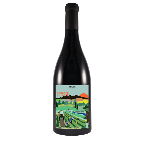 AOP CÔTES DU ROUSSILLON 2019 Odyssée rouge - Château Nadal Hainaut
