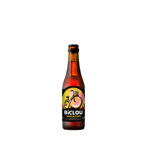 BICLOU - BIERE BLONDE SANS ALCOOL - 33CL