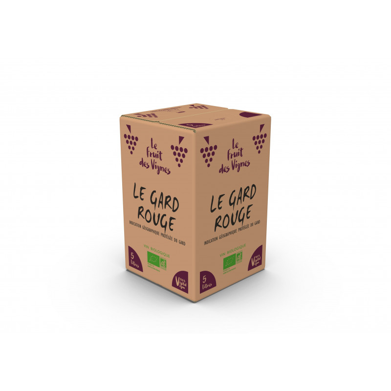 BIB 5L - LE GARD ROUGE - Le Fruit des Vignes