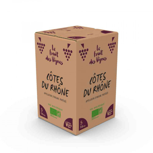 BIB 5L - AOP CÔTES DU RHÔNE - Rouge