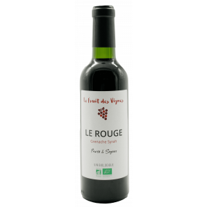 DEMI BOUTEILLE LE ROUGE - Le Fruits des Vignes VDCE