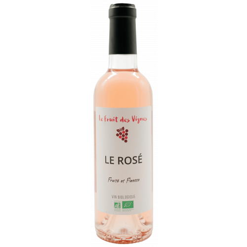 DEMI BOUTEILLE LE ROSÉ - VDCE Le Fruits des Vignes