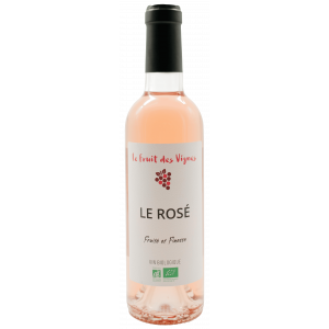 DEMI BOUTEILLE LE ROSÉ - VDCE Le Fruits des Vignes