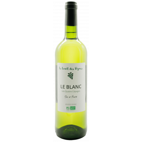 LE BLANC - les quatre cépages  Le Fruit des Vignes VDCE