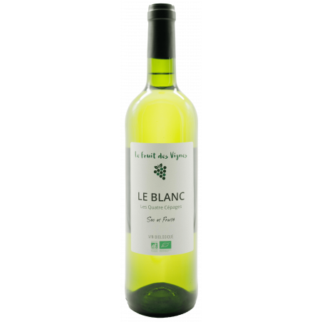 LE BLANC - les quatre cépages  Le Fruit des Vignes VDCE