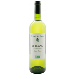 LE BLANC - les quatre cépages  Le Fruit des Vignes VDCE