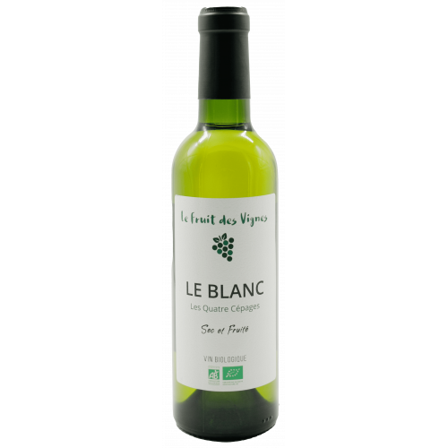 DEMI BOUTEILLE LE BLANC - VDCE Le Fruits des Vignes
